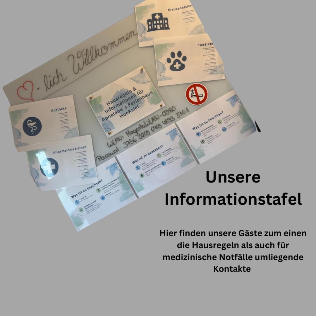 Annalena'S Ferienhaus Hooksiel Schillig Exteriör bild